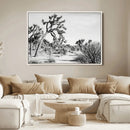 Joshua Tree Wall Art Canvas Print – Framed Desert Path Art by MyGreatCanvas | Canvas Wall Art Prints | Photo Prints & Wall Decor