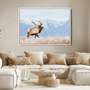 Elk Wall Art Canvas Print – Framed Mountain Wildlife Art by MyGreatCanvas | Canvas Wall Art Prints | Photo Prints & Wall Decor