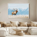 Mountain Elk Wall Art Canvas Print – Framed Rustic Wildlife by MyGreatCanvas | Canvas Wall Art Prints | Photo Prints & Wall Decor