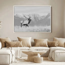 Elk Photography Wall Art Canvas Print, Framed Mountain by MyGreatCanvas | Canvas Wall Art Prints | Photo Prints & Wall Decor