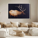 Bull Elk Decor Wall Art Canvas Print – Framed Elk by MyGreatCanvas | Canvas Wall Art Prints | Photo Prints & Wall Decor