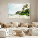 Relaxing Beach Wall Art Canvas Print – Framed Ocean View Art by MyGreatCanvas | Canvas Wall Art Prints | Photo Prints & Wall Decor