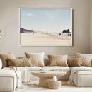Minimalist Beach Wall Art Canvas Print – Framed Coastal by MyGreatCanvas | Canvas Wall Art Prints | Photo Prints & Wall Decor