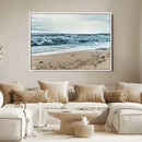 Ocean Wall Art Canvas Print – Framed Moody Seascape Coastal by MyGreatCanvas | Canvas Wall Art Prints | Photo Prints & Wall Decor