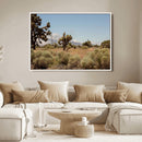 Joshua Tree Wall Art Canvas Print – Framed Desert Landscape by MyGreatCanvas | Canvas Wall Art Prints | Photo Prints & Wall Decor