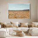 Desert Plains Wall Art Canvas Print, Golden Light Over Dry by MyGreatCanvas | Canvas Wall Art Prints | Photo Prints & Wall Decor