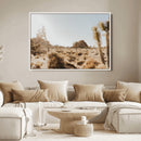 Joshua Tree Desert Landscape Canvas Wall Art – Barren by MyGreatCanvas | Canvas Wall Art Prints | Photo Prints & Wall Decor