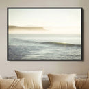 Coastal Cliffs Wall Art Canvas Print – Misty Ocean Seascape