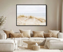 Beach Dunes Wall Art Canvas Print – Framed Serene Coastal