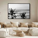Tropical Coastline Wall Art Canvas Print – Framed Palm Trees by MyGreatCanvas | Canvas Wall Art Prints | Photo Prints & Wall Decor