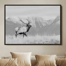 Elk Photography Wall Art Canvas Print, Framed Mountain by MyGreatCanvas | Canvas Wall Art Prints | Photo Prints & Wall Decor