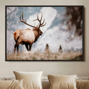 Elk Photography Wall Art Canvas Print – Framed Mountain by MyGreatCanvas | Canvas Wall Art Prints | Photo Prints & Wall Decor