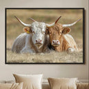 Cow Wall Art Canvas Print – Framed Rustic Animal Decor with by MyGreatCanvas | Canvas Wall Art Prints | Photo Prints & Wall Decor