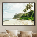 Relaxing Beach Wall Art Canvas Print – Framed Ocean View Art by MyGreatCanvas | Canvas Wall Art Prints | Photo Prints & Wall Decor