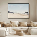 Minimalist Beach Wall Art Canvas Print – Framed Coastal by MyGreatCanvas | Canvas Wall Art Prints | Photo Prints & Wall Decor