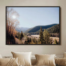 Tropical Palm Trees Wall Art Canvas Print – Framed Sunset by MyGreatCanvas | Canvas Wall Art Prints | Photo Prints & Wall Decor