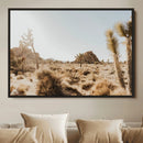 Joshua Tree Desert Landscape Canvas Wall Art – Barren by MyGreatCanvas | Canvas Wall Art Prints | Photo Prints & Wall Decor