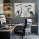 Blue Heron Wall Art Canvas Print – Coastal Bird by MyGreatCanvas | Canvas Wall Art Prints | Photo Prints & Wall Decor