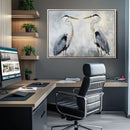 Heron Wall Art Wall Art Canvas Print, Framed Bird Canvas by MyGreatCanvas | Canvas Wall Art Prints | Photo Prints & Wall Decor