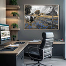 Longhorn Wall Art Canvas Print – Framed Texas Canvas Picture by MyGreatCanvas | Canvas Wall Art Prints | Photo Prints & Wall Decor