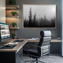 Misty Pines Wall Art Canvas Print – Framed Woodland by MyGreatCanvas | Canvas Wall Art Prints | Photo Prints & Wall Decor