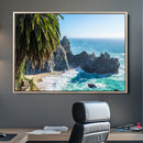 Big Sur Wall Art Canvas Print – Framed California Coastline