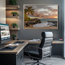 Tropical Beach Wall Art Canvas Print, Vibrant Hawaiian by MyGreatCanvas | Canvas Wall Art Prints | Photo Prints & Wall Decor
