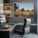 Joshua Tree Wall Art Canvas Print – Framed Desert Landscape by MyGreatCanvas | Canvas Wall Art Prints | Photo Prints & Wall Decor