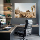Joshua Tree Desert Landscape Canvas Wall Art – Barren by MyGreatCanvas | Canvas Wall Art Prints | Photo Prints & Wall Decor
