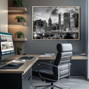 Black and White Atlanta Wall Art Canvas Print by MyGreatCanvas | Canvas Wall Art Prints | Photo Prints & Wall Decor