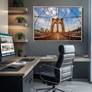 Brooklyn Bridge Manhattan Wall Art Canvas Print by MyGreatCanvas | Canvas Wall Art Prints | Photo Prints & Wall Decor