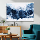 Abstract Blue Mountain Canvas Wall Art – Modern Triptych by MyGreatCanvas | Canvas Wall Art Prints | Photo Prints & Wall Decor