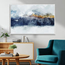 Abstract Mountain Range Art Canvas Print | 3 Panel by MyGreatCanvas | Canvas Wall Art Prints | Photo Prints & Wall Decor