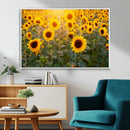Sunflower Sunshine Wall Art Canvas Print by MyGreatCanvas | Canvas Wall Art Prints | Photo Prints & Wall Decor