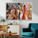 Abstract Afro American Jazz Canvas Wall Art | Music-Inspired by MyGreatCanvas | Canvas Wall Art Prints | Photo Prints & Wall Decor