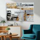Abstract Painting Canvas Wall Art Print Paint Drip Art Brush