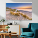 Sunrise On The Beach Wall Art Canvas Print