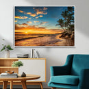 Sunset Wall Art Canvas Print