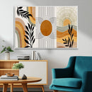 Modern Boho Sun and Leaf Abstract Art – 3-Panel Giclée by MyGreatCanvas | Canvas Wall Art Prints | Photo Prints & Wall Decor