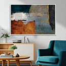 Modern Abstract Canvas Art Canvas Print - Framed and Ready