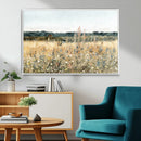 Wildflower Field Wall Art Canvas | Nature-Inspired Landscape