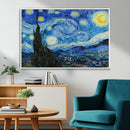 Vincent Van Gogh The Starry Night Abstract Wall Art Canvas