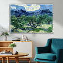Olive Trees Van Gogh Wall Art Canvas Print