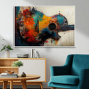 Abstract Guitar Wall Art Canvas | Vibrant Music-Inspired Art by MyGreatCanvas | Canvas Wall Art Prints | Photo Prints & Wall Decor