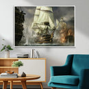Pirate Ship War Wall Art Canvas Print by MyGreatCanvas | Canvas Wall Art Prints | Photo Prints & Wall Decor
