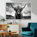Scottish Cow Wall Art Canvas Print | Longhorn Wall Art | by MyGreatCanvas | Canvas Wall Art Prints | Photo Prints & Wall Decor