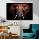 Wild Elephant Wall Art Canvas Print, Africa Savannah Wild by MyGreatCanvas | Canvas Wall Art Prints | Photo Prints & Wall Decor