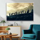 Fellowship Journey Wall Art – Fantasy Adventure Canvas Print by MyGreatCanvas | Canvas Wall Art Prints | Photo Prints & Wall Decor