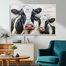 Vintage Baby and Mom Cattle Wall Art Canvas Print by MyGreatCanvas | Canvas Wall Art Prints | Photo Prints & Wall Decor
