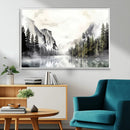 Yosemite Valley Wall Art Canvas Print – Framed and Ready to